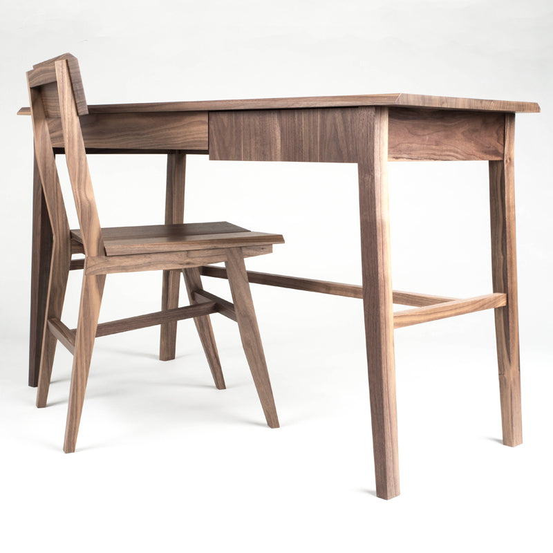 Rift Walnut Desk Chair